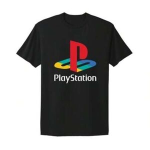 3/$15 NWOT Ripple Junction Black PlayStation Logo T-Shirt